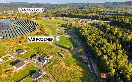 Prodej stavebního pozemku 895 m², Hory, okres Karlovy Vary