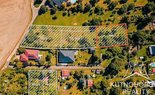 Prodej stavebního pozemku 1 155 m², Týnec nad Labem, okres Kolín