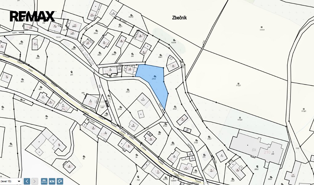 Prodej zahrady 962 m², Hronov – náhled fotky 9