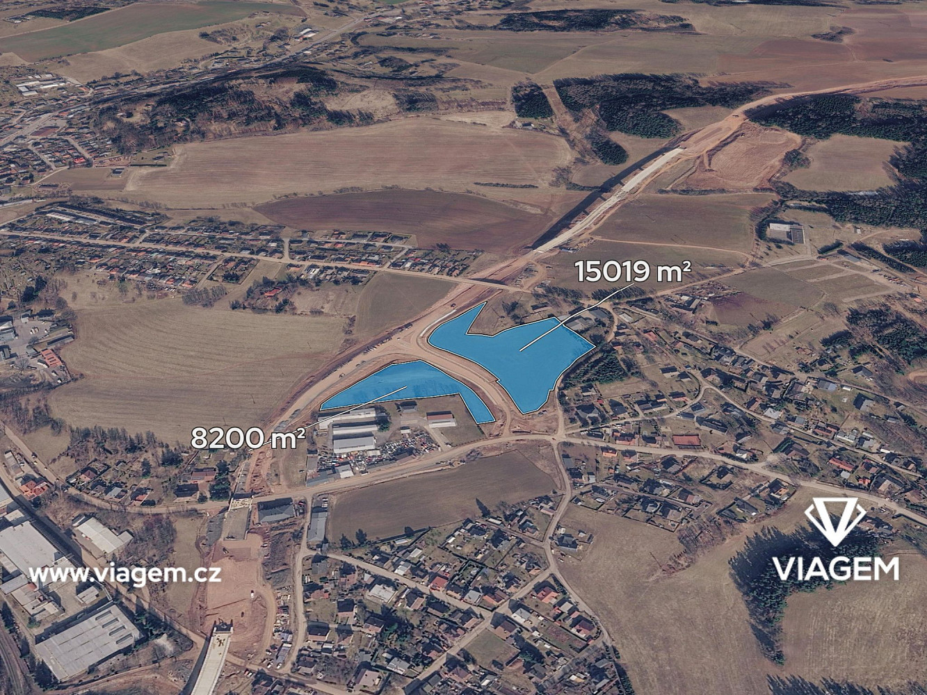 Prodej stavebního pozemku 2 321 m²