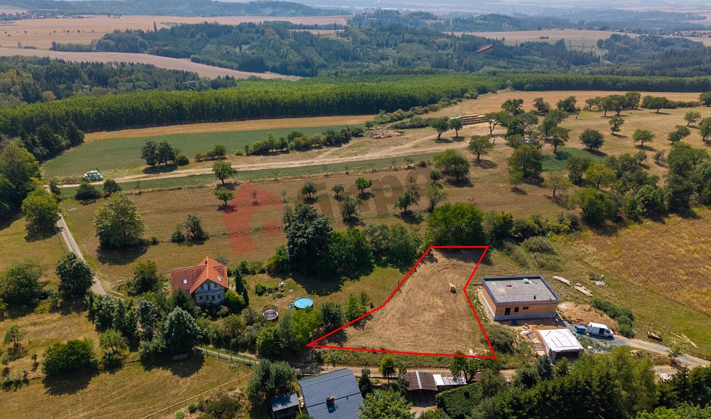 Prodej stavebního pozemku 1 251 m², Psáře – náhled fotky 13