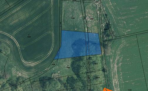 Prodej pozemku 663 m², Prádlo, okres Plzeň-Jih