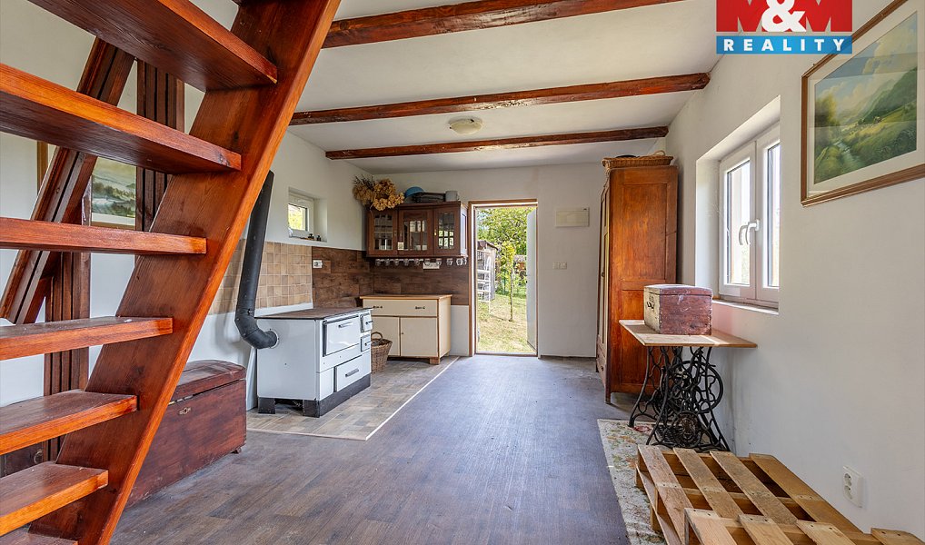 Prodej chaty/chalupy 40 m² s pozemkem 420 m², Nový Bor – náhled fotky 3