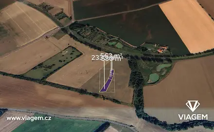 Prodej pole 373 m², Strážnice, okres Hodonín
