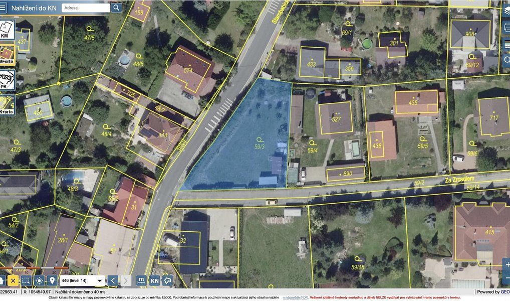 Prodej stavebního pozemku 1 000 m², Babice – náhled fotky 5