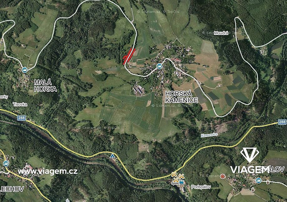Prodej lesa 666 m²