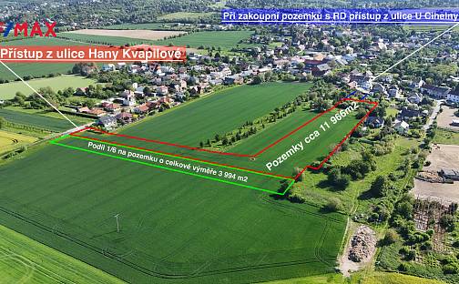 Prodej stavebního pozemku 12 597 m², Olomouc