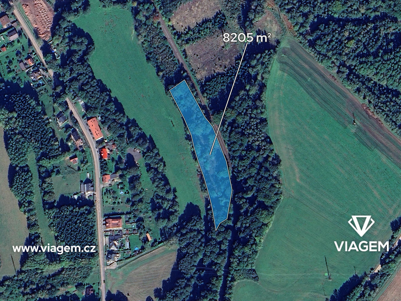 Prodej lesa 5 014 m² – fotografie 2
