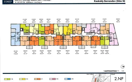 Prodej bytu 1+kk 37 m², Baarové, Praha 5 - Hlubočepy