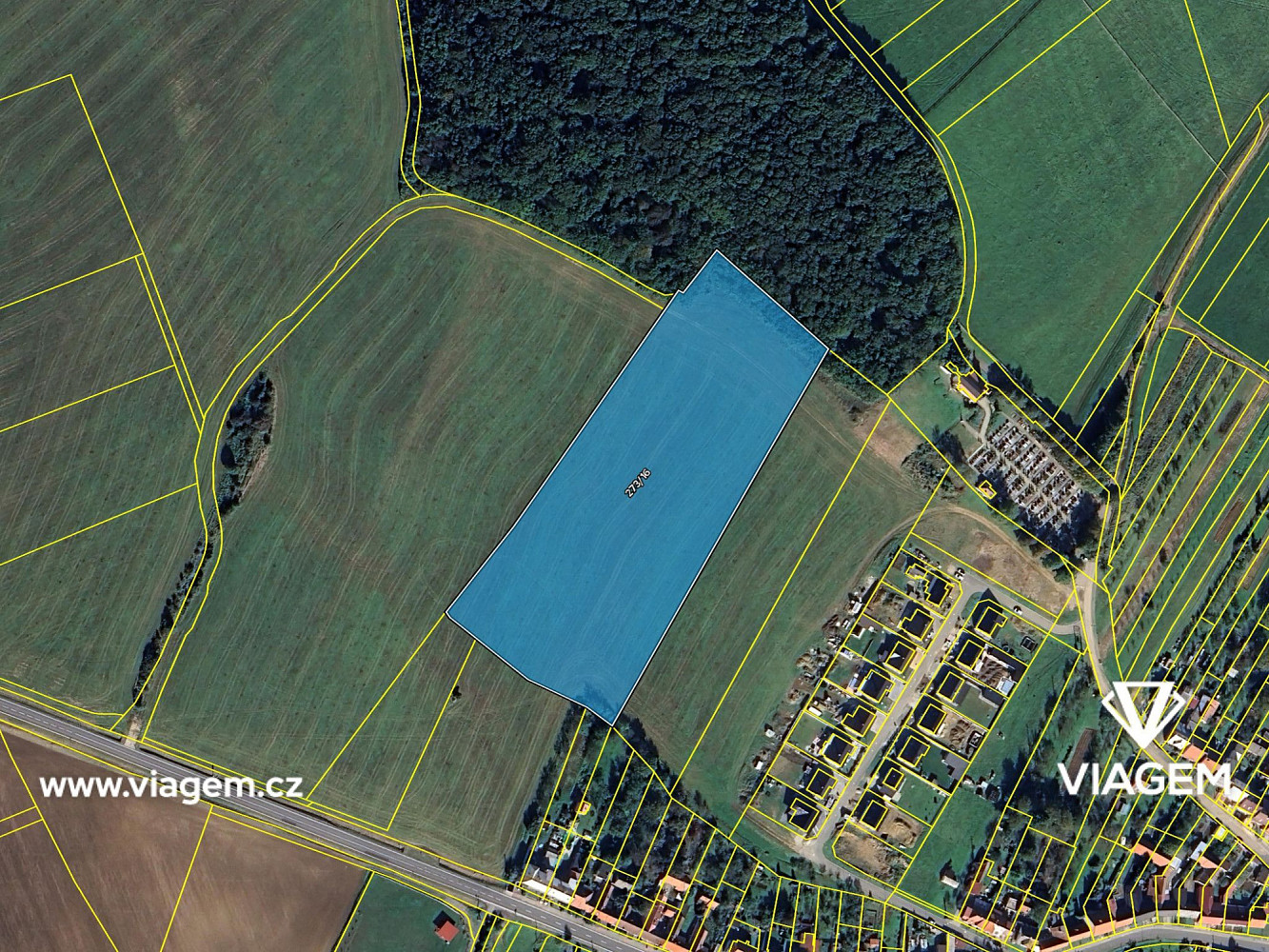 Prodej stavebního pozemku 1 380 m² – fotografie 4