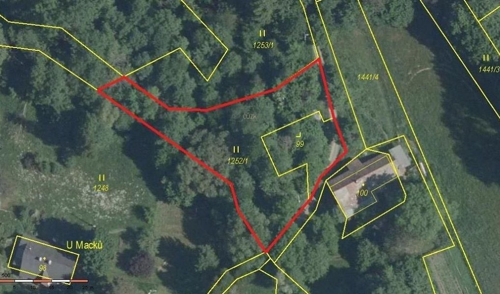 Prodej stavebního pozemku 1 417 m², Radčice – náhled fotky 4