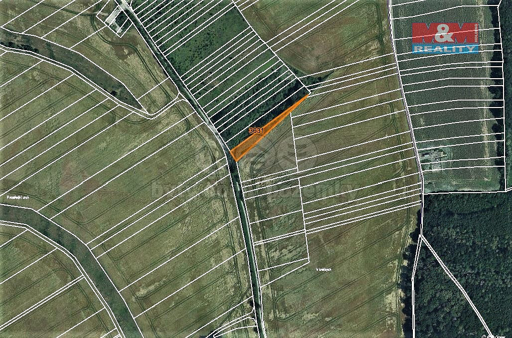 Prodej lesa 1 278 m²