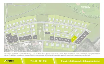 Prodej stavebního pozemku 769 m², Za luhem, Praha 9 - Dolní Počernice