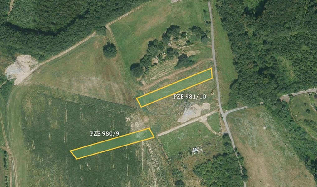 Prodej pozemku, 3700 m², Přerov, Týn nad Bečvou