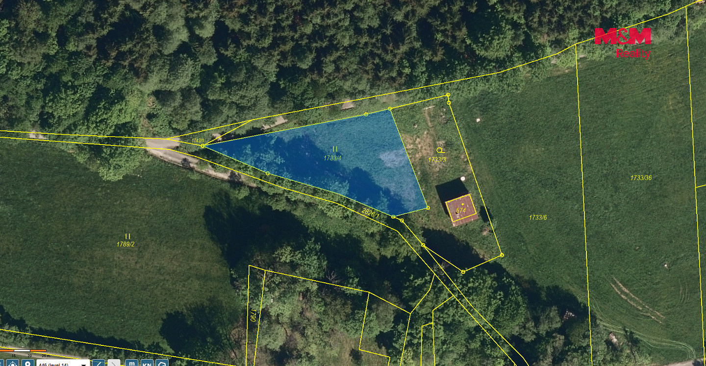 Prodej stavebního pozemku 1 078 m² – fotografie 4