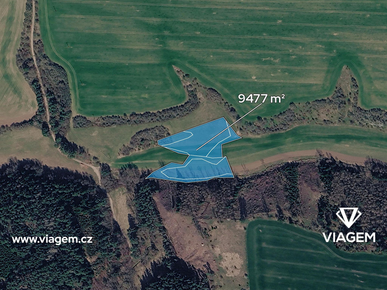 Prodej pole 789 m² — photo 2