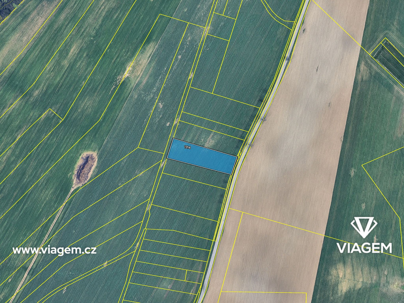 Prodej pole 839 m² – fotografie 4