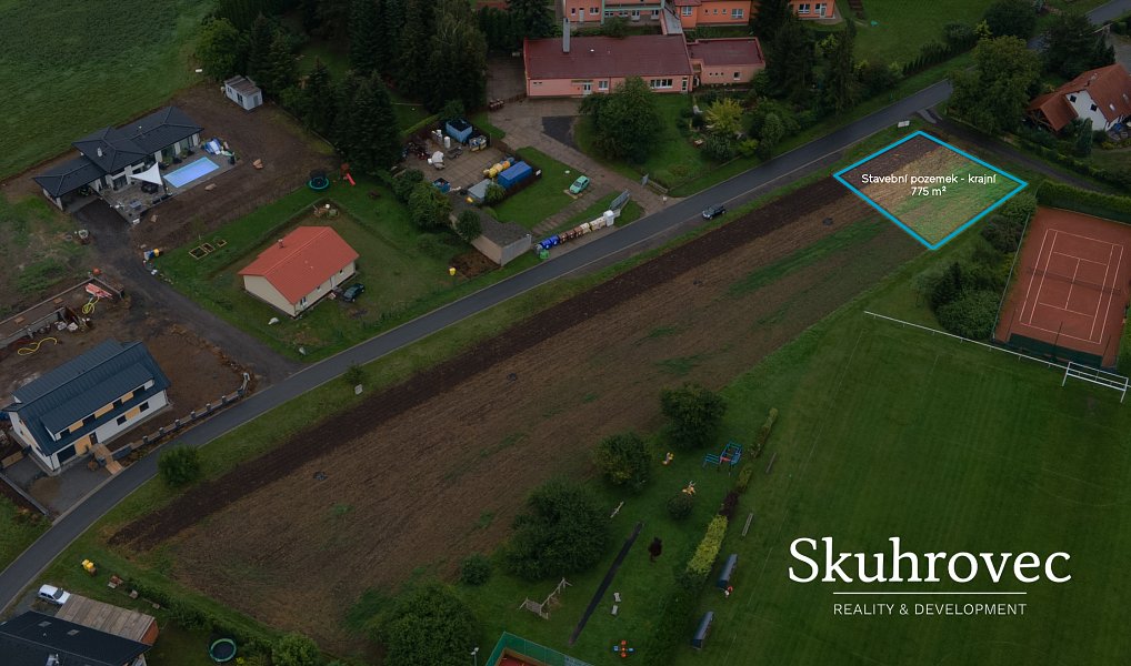 Prodej pozemku, 775 m², Kolín, Tatce
