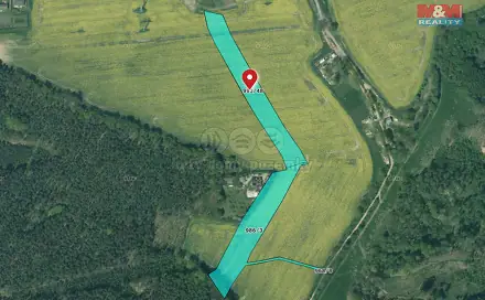 Prodej pole 14 579 m², Zruč-Senec, okres Plzeň-sever