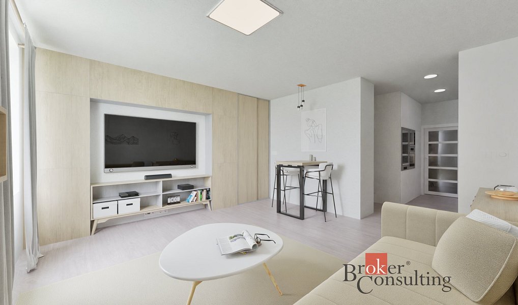 Prodej bytu 1+kk 33 m², Kaplice – náhled fotky 2