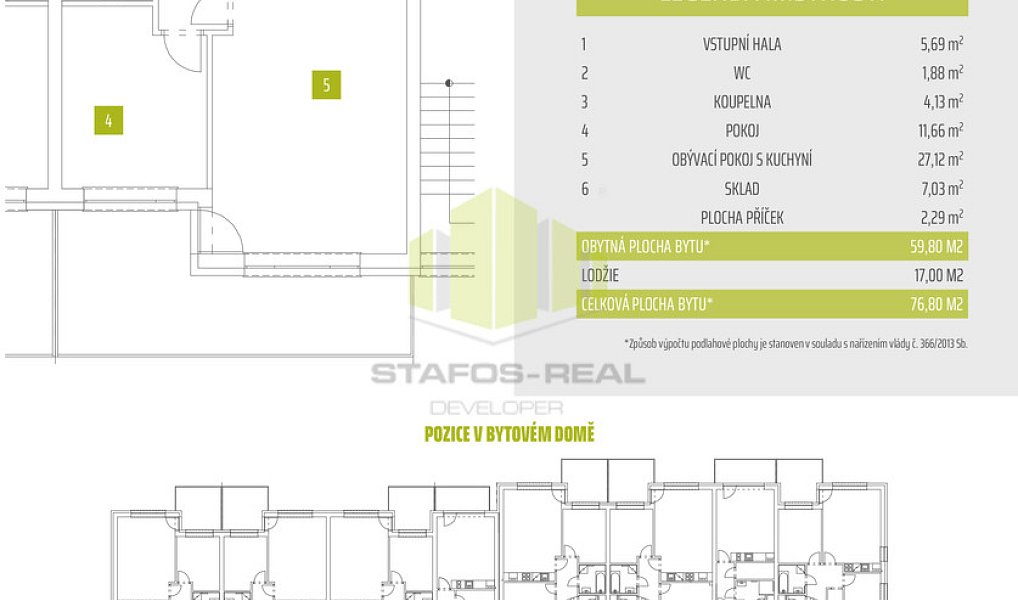 Pronájem bytu 2+kk 60 m², Olomouc – náhled fotky 2