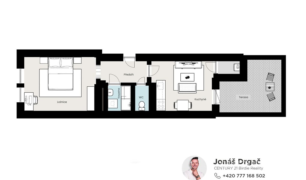 Pronájem kanceláře 50 m², Praha – náhled fotky 13