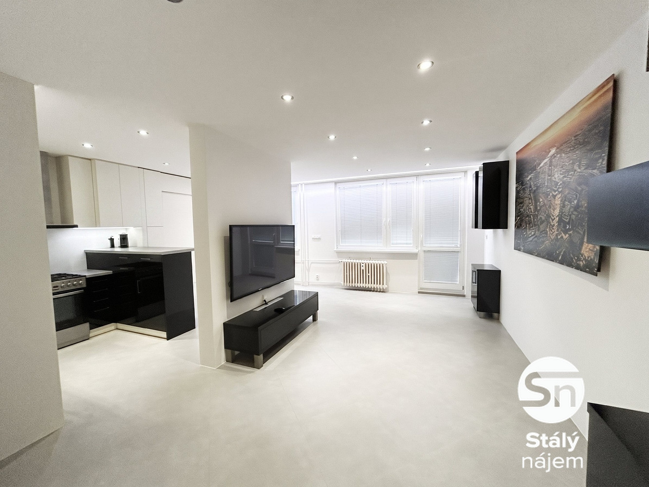 Pronájem bytu 1+kk 49 m² – pohled 4