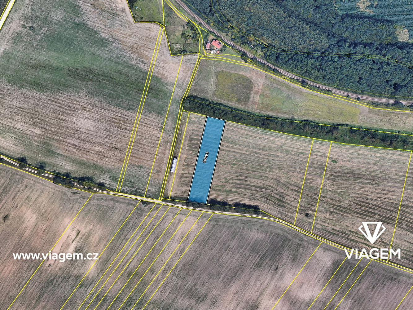 Prodej pole 672 m² – fotografie 4