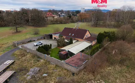 Prodej domu 250 m² s pozemkem 1 600 m², Okrouhlá, okres Cheb