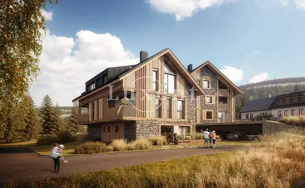 Prodej bytu 2+kk 91 m², Prášily, okres Klatovy