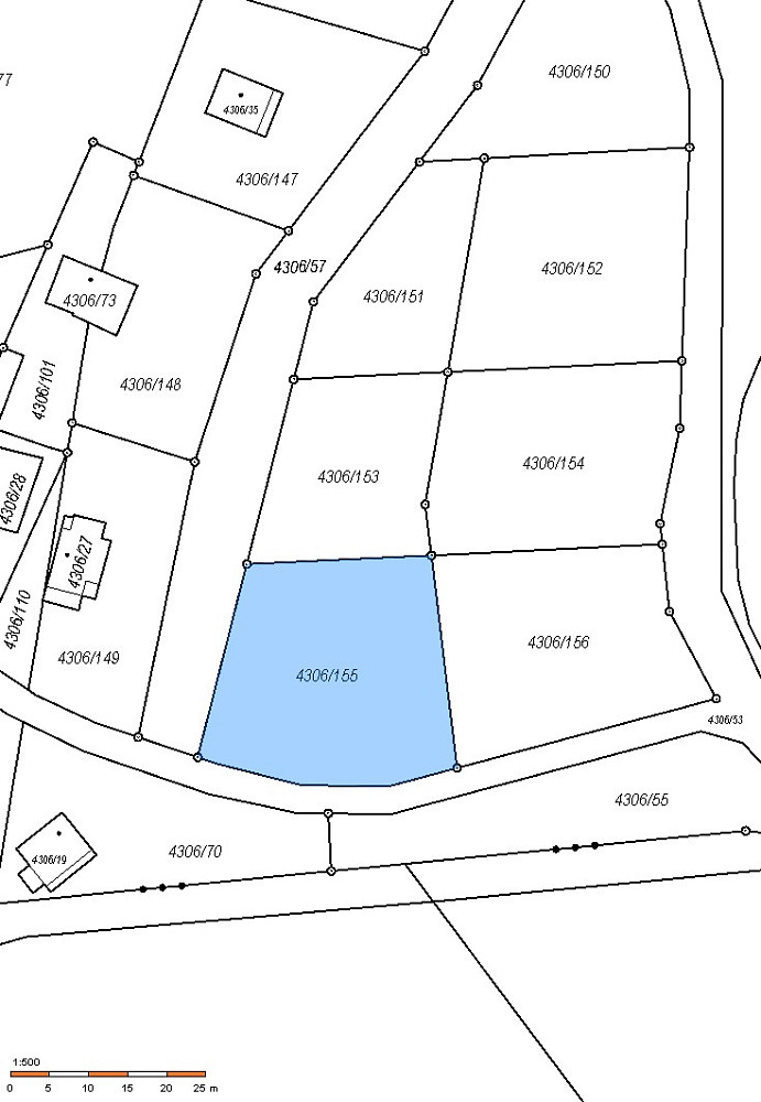 Prodej pozemku 800 m²