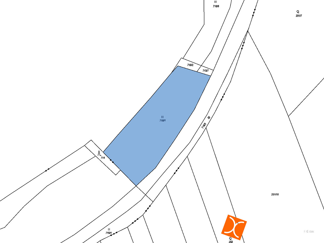 Prodej pozemku 2 221 m² – fotografie 2