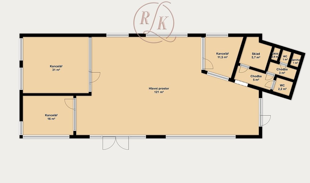 Pronájem obchodních prostor 198 m², Brno – náhled fotky 14