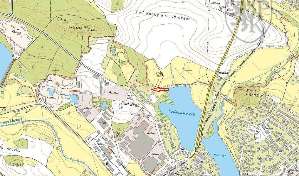 Prodej stavebního pozemku 954 m², Blatná – náhled fotky 6