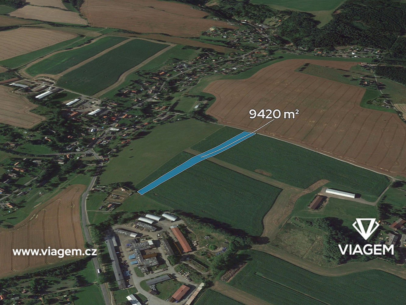 Prodej pole 5 495 m²