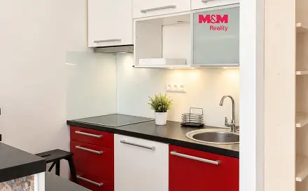 Pronájem bytu 1+kk 31 m², Pertoldova, Praha 4 - Modřany