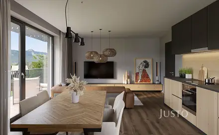 Prodej bytu 2+kk 49 m², K Sportovnímu Areálu, Liberec - Liberec XXV-Vesec