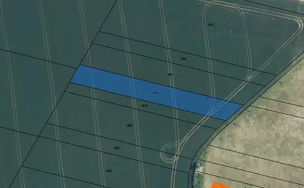 Prodej pole 517 m², Mouřínov, okres Vyškov
