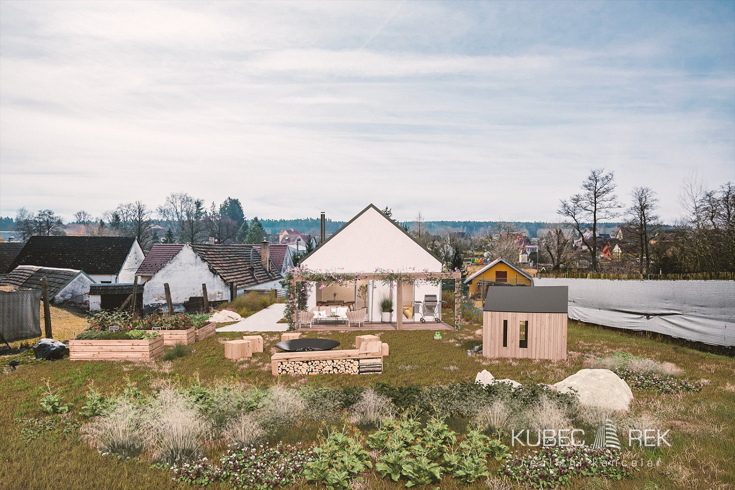 Prodej stavebního pozemku 600 m² – fotografie 3