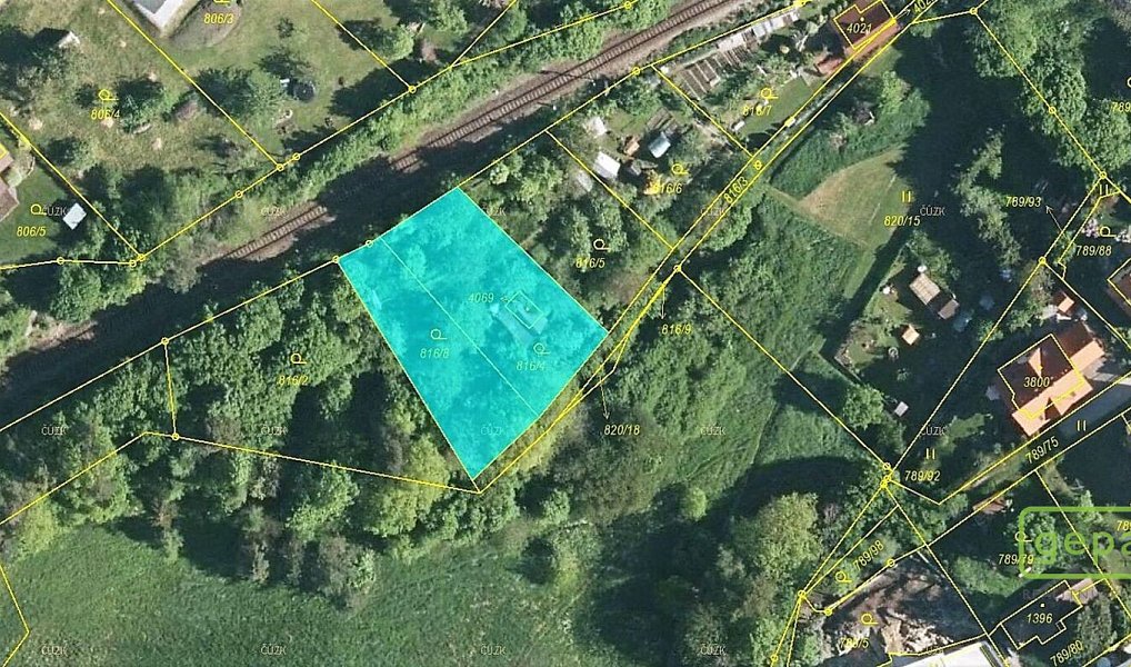 Prodej zahrady 1 044 m², Český Krumlov – náhled fotky 30