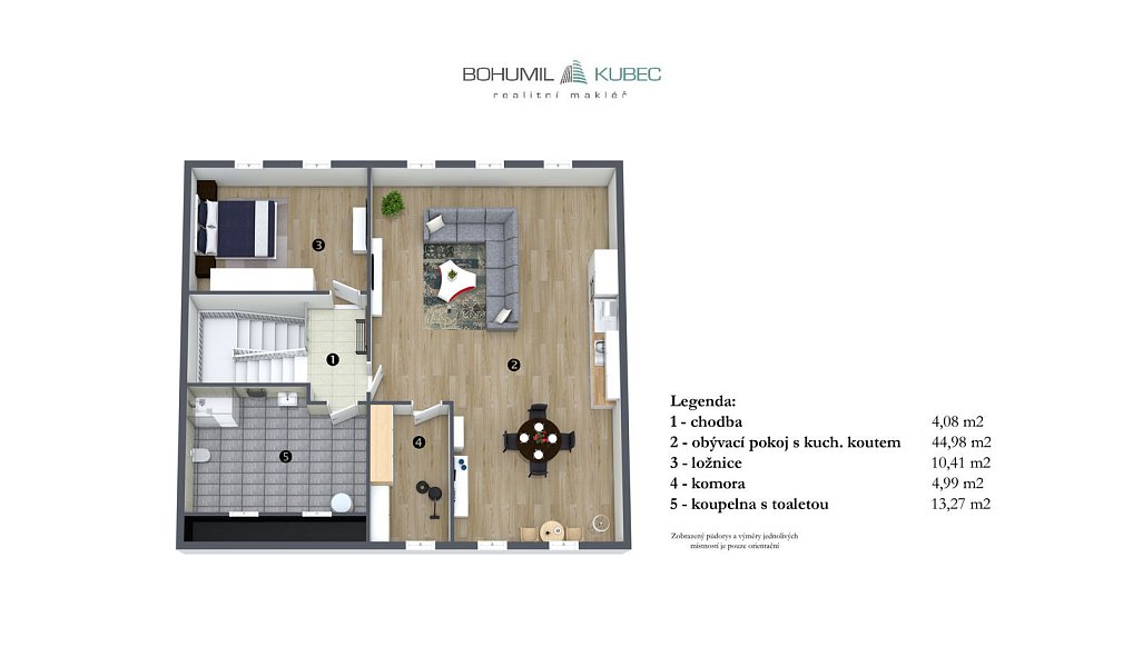 Prodej bytu 2+kk 78 m², Veselí nad Lužnicí – náhled fotky 10