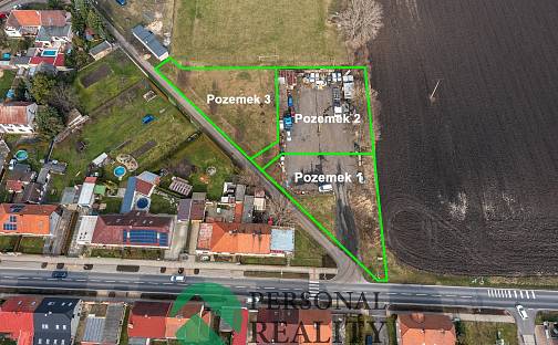 Prodej stavebního pozemku 3 628 m², Cítoliby, okres Louny