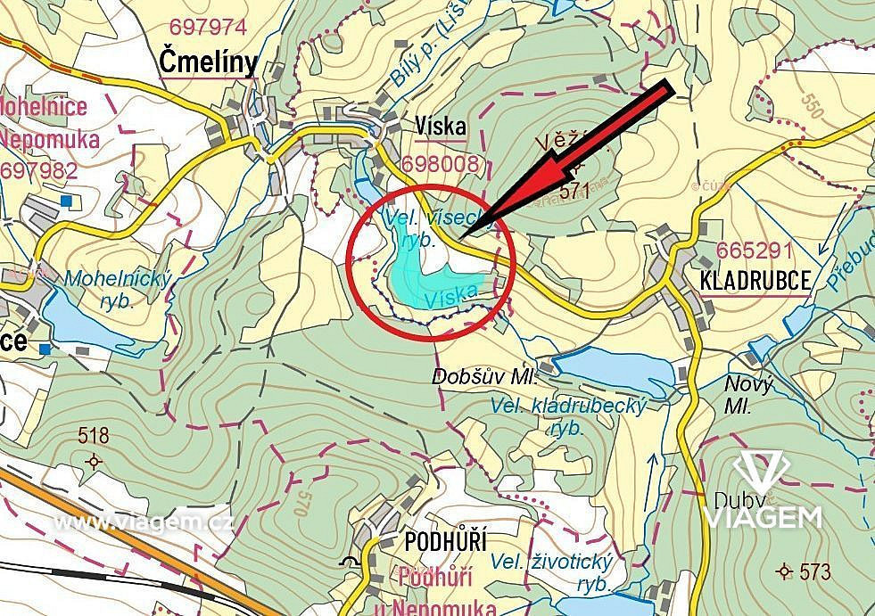 Prodej lesa 7 020 m² – pohled 4