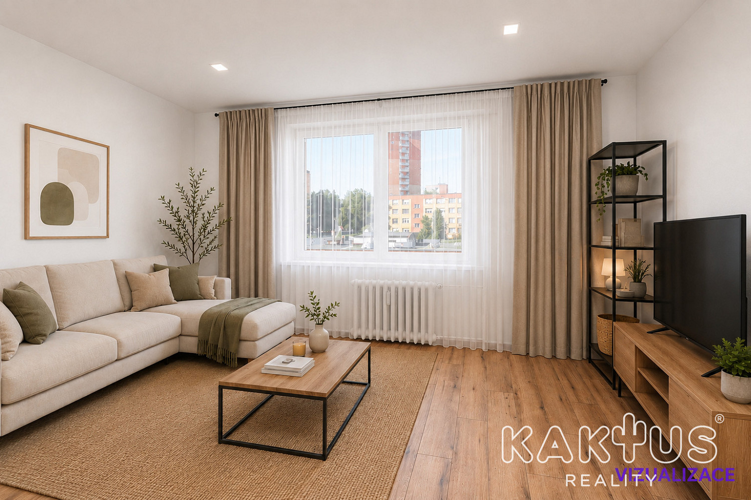 Prodej bytu 3+1 56 m²