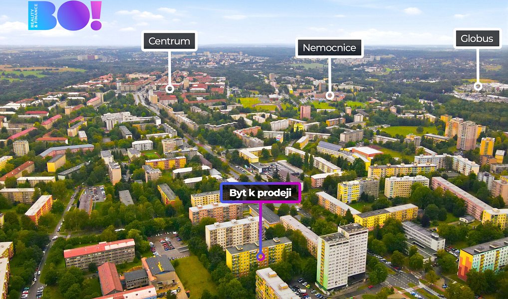 Prodej bytu 2+1, 54 m², Podlesí - Karviná, Havířov