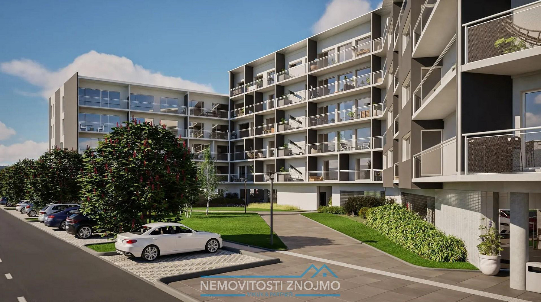 Prodej garážového/parkovacího stání, v novém projektu Meandr Znomo - Ansicht 3
