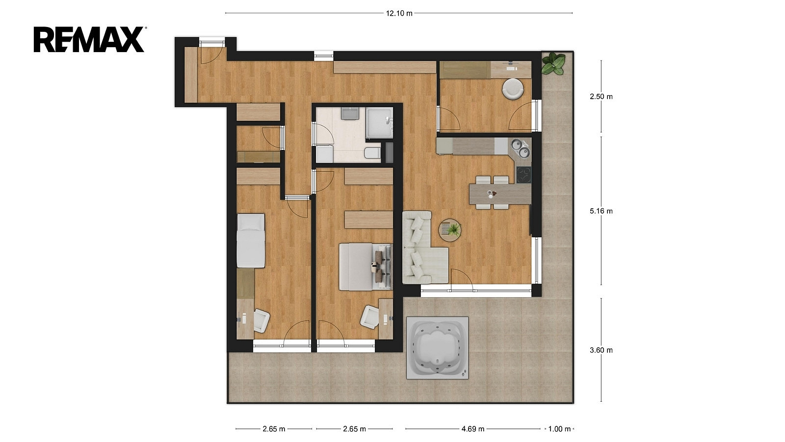 Prodej bytu 4+kk 90 m² — photo 5