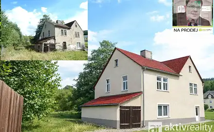 Prodej domu 195 m² s pozemkem 586 m², Kryštofovy Hamry - Černý Potok, okres Chomutov