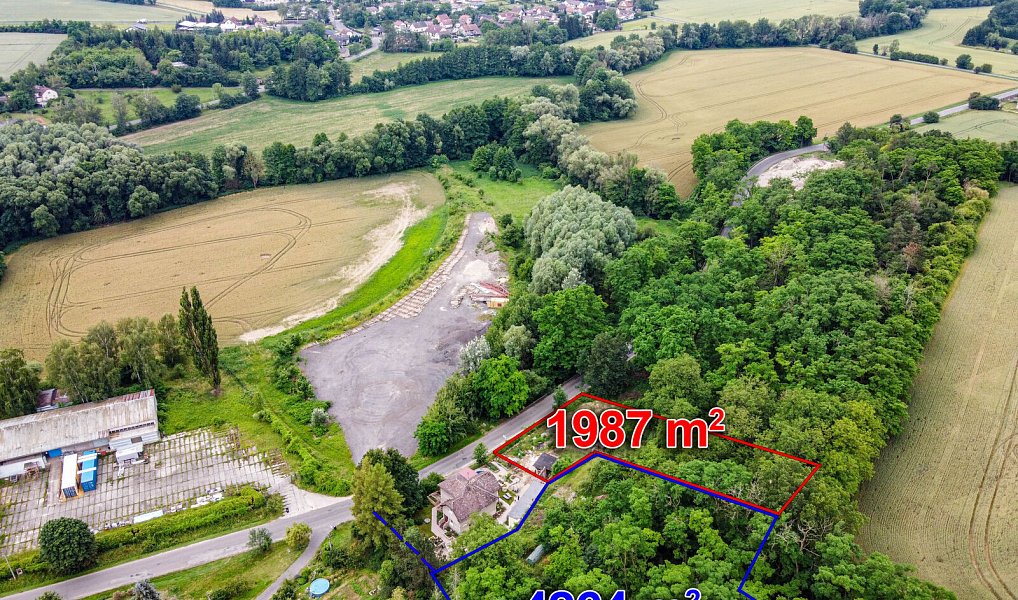 Prodej stavebního pozemku 4 264 m², Kropáčova Vrutice – náhled fotky 7