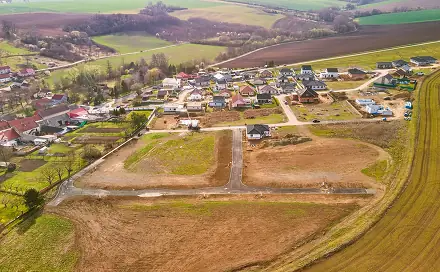 Prodej stavebního pozemku 913 m², Medlovice, okres Vyškov